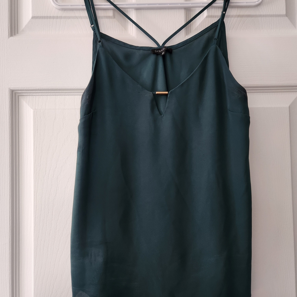 Dynamite | Dark Teal Camisole Top